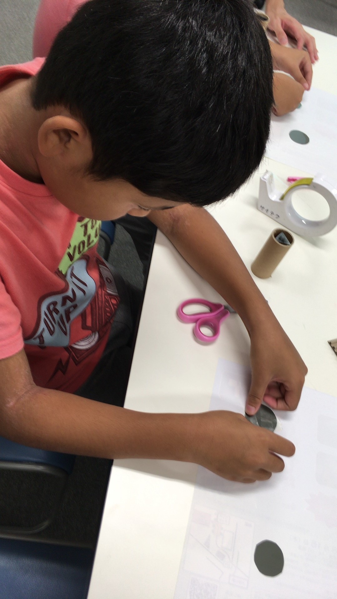 2018/08/21 偏光万華鏡工作教室@SOMOS English Academy_f0240709_22582939.jpg