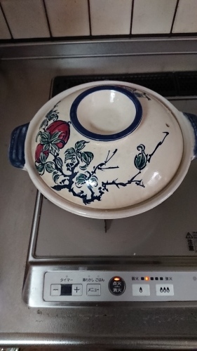 ヤブランの花。土鍋でご飯を炊きました。_d0390236_08024243.jpg