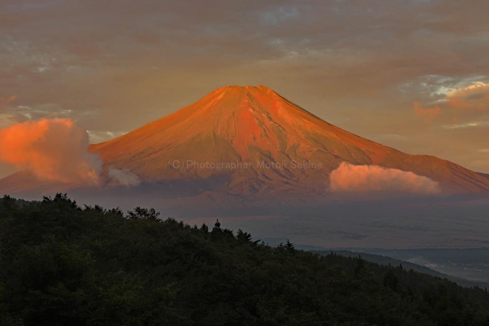 二十曲峠より朝焼けの富士山_d0160611_20111466.jpg