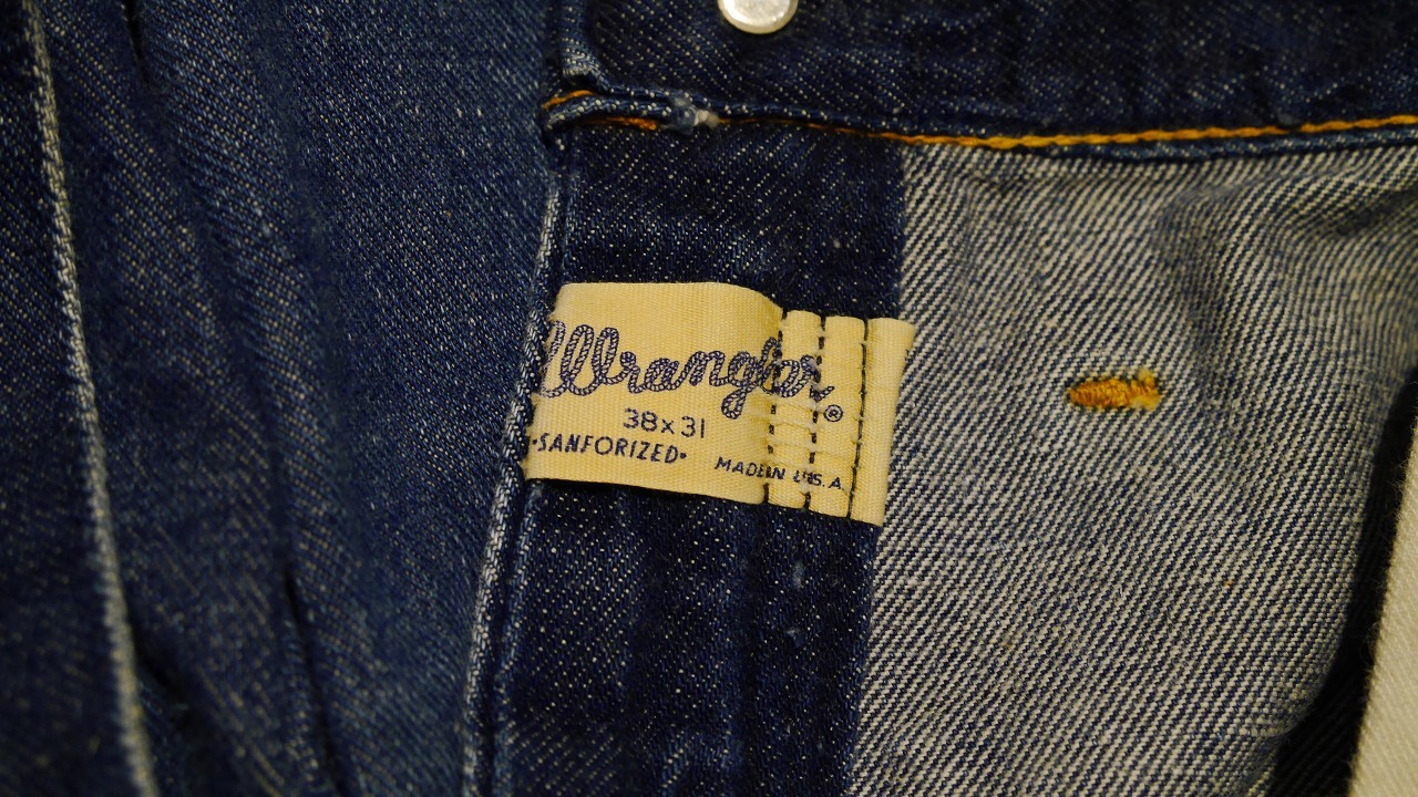 1970\'s \"Wrangler\" 11MWZ_d0342315_16155666.jpg