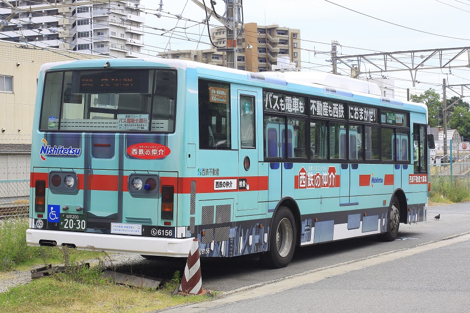 福岡鉄バス巡り11 西鉄電車ラッピングの西鉄バス 適鉄 3rd