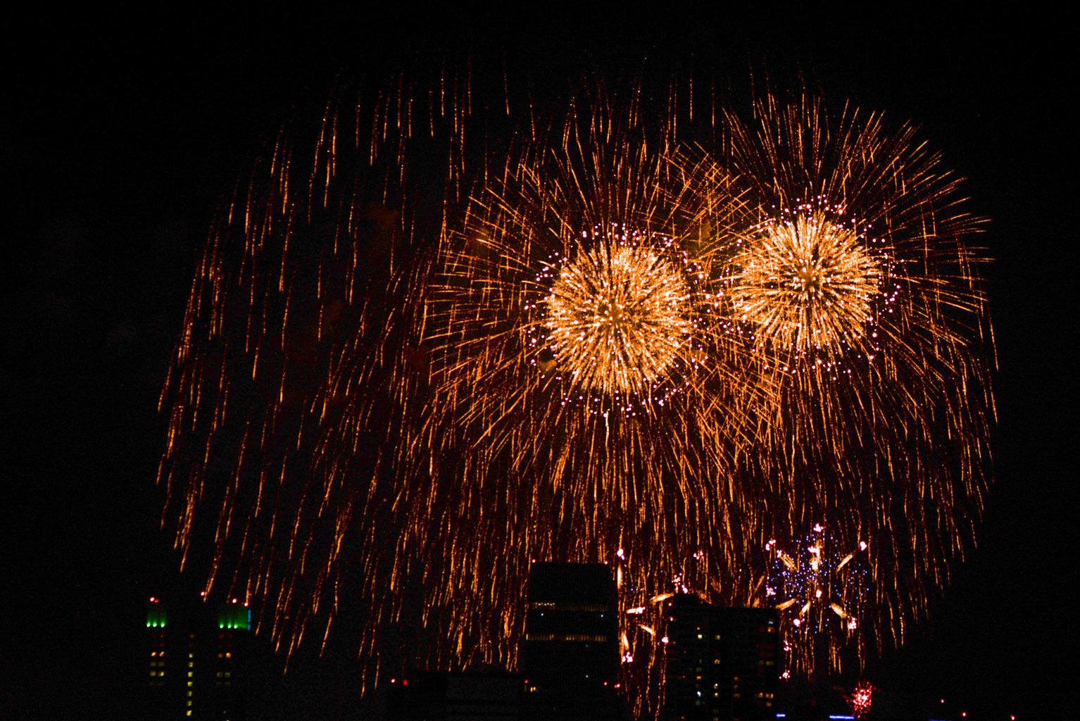 みなとみらいスマートフェスティバル2018の花火_c0018118_09220451.jpg