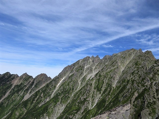 中部山岳　大キレットを越えて　奥穂高岳から岳沢へ　　　　　Mount Hotaka in Chūbu-Sangaku National Park_f0308721_04043403.jpg