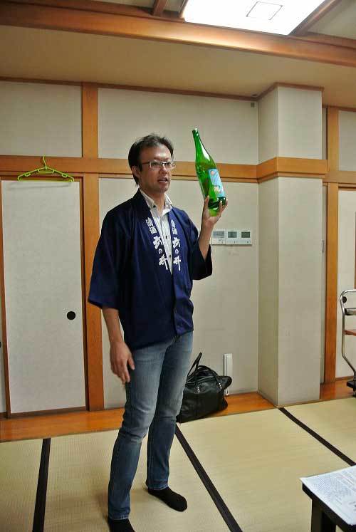 【第1回 武の井酒造 清水杜氏さんを囲む会(青煌の会)@純米狂 (2018年9月8日開催)】_a0005436_13591480.jpg