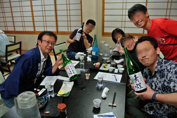 【第1回 武の井酒造 清水杜氏さんを囲む会(青煌の会)@純米狂 (2018年9月8日開催)】_a0005436_15033982.jpg
