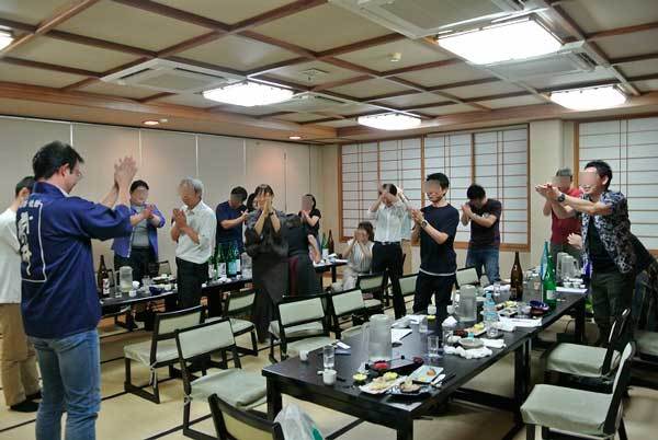 【第1回 武の井酒造 清水杜氏さんを囲む会(青煌の会)@純米狂 (2018年9月8日開催)】_a0005436_15121724.jpg