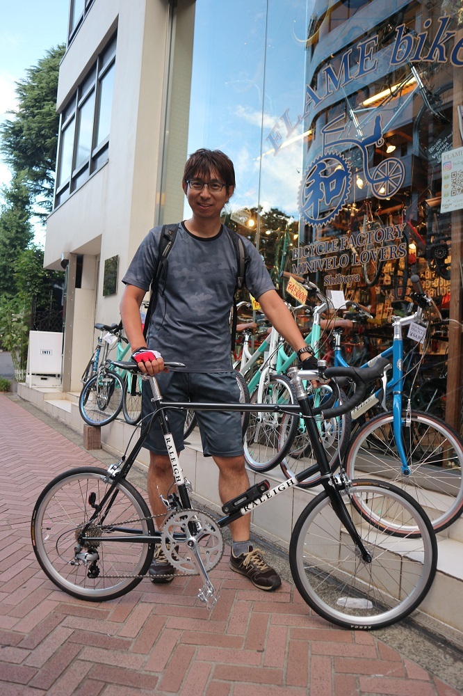 9月9日 渋谷 原宿 の自転車屋 FLAME bike前です_e0188759_20043516.jpg