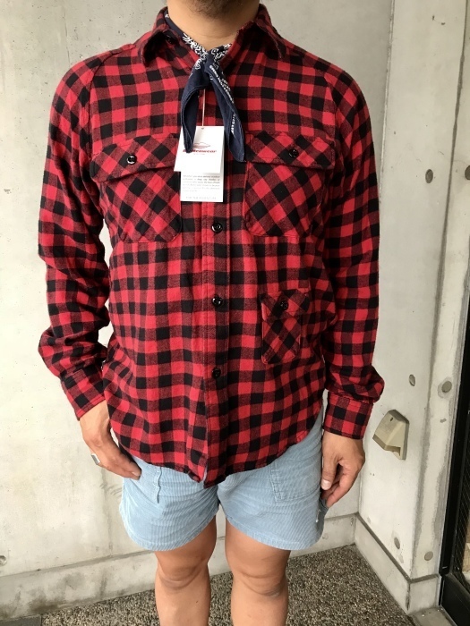 Battenwear CHECK WORK SHIRTS!★!_d0152280_16402505.jpg