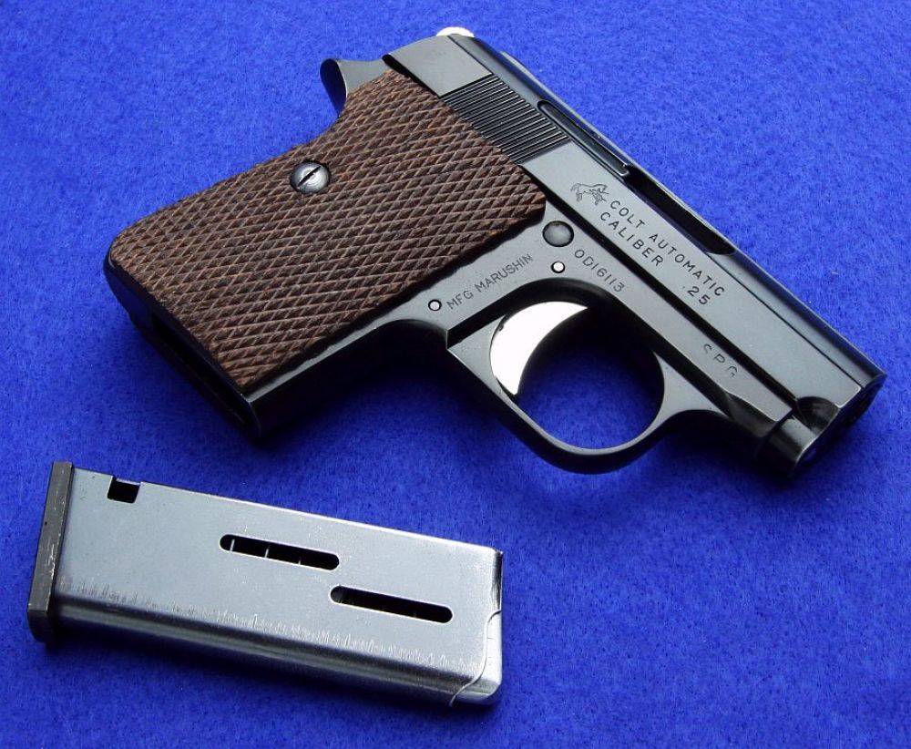 マルシン COLT 25オート 発火式モデルガン レビュー