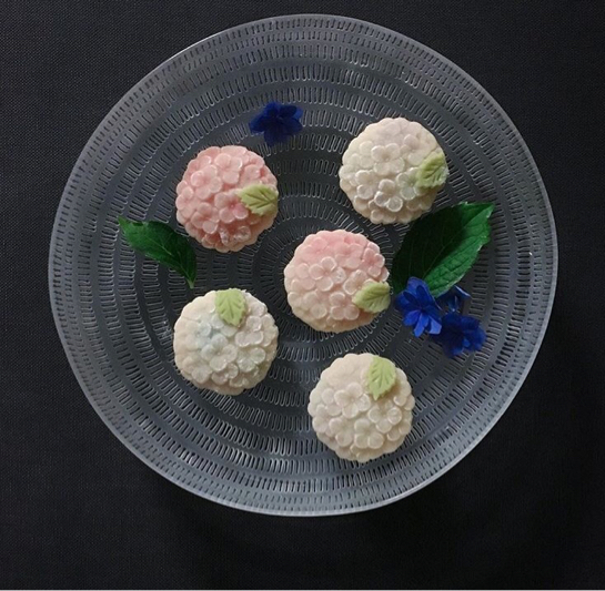 練り切り 紫陽花 ふふふ 日記