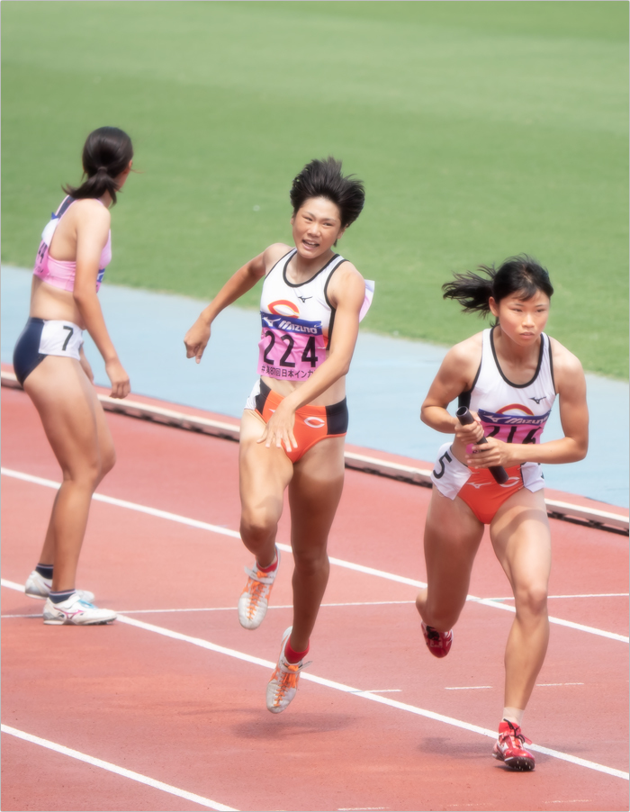 女子 4×400mR（天皇賜盃第87回日本学生陸上競技対校選手権大会） _f0105694_10545096.jpg