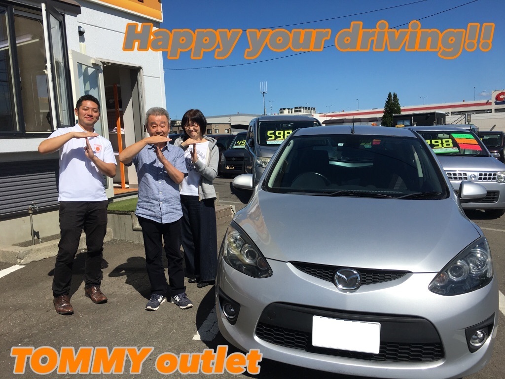 9月11日(火)☆TOMMYアウトレット☆あゆブログ٩(●˙▿˙●)۶ デミオK様納車♪バモスH様ご成約♪自社ローン&ローンサポートはTOMMYまで☆_b0127002_16232220.jpg