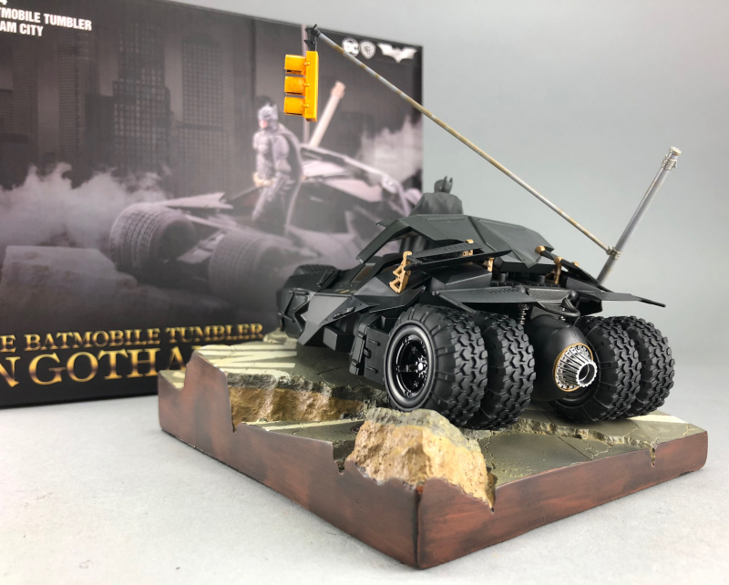 海洋堂新製品！バットモービルタンブラーin Gotham City_c0386002_19210345.jpg