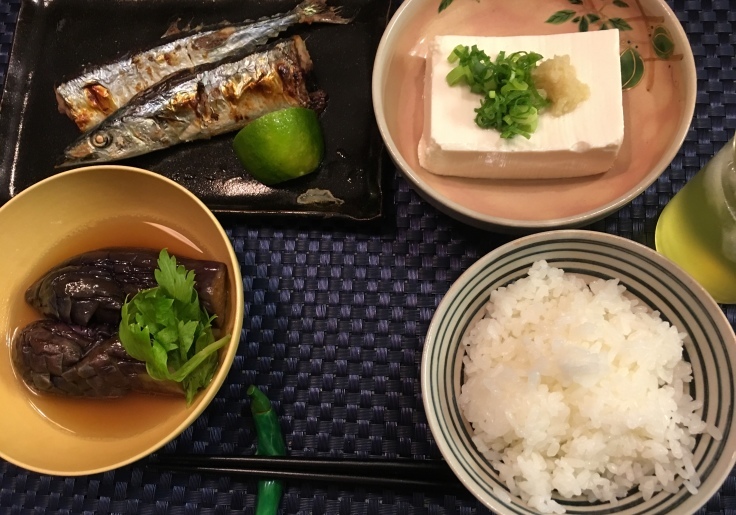 夕ご飯 夏と秋の間の献立 Roko S Diary