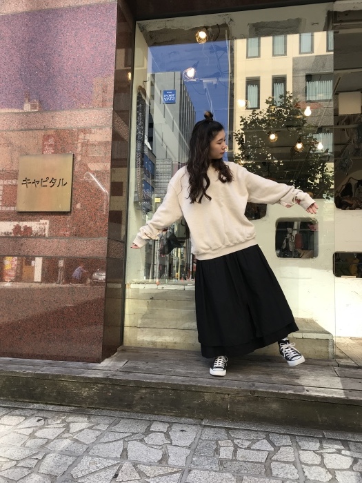 TOP裏毛×アメリカンキルトCOUNTRY2TONEBIGスウェット : SAPPORO STAFF BLOG