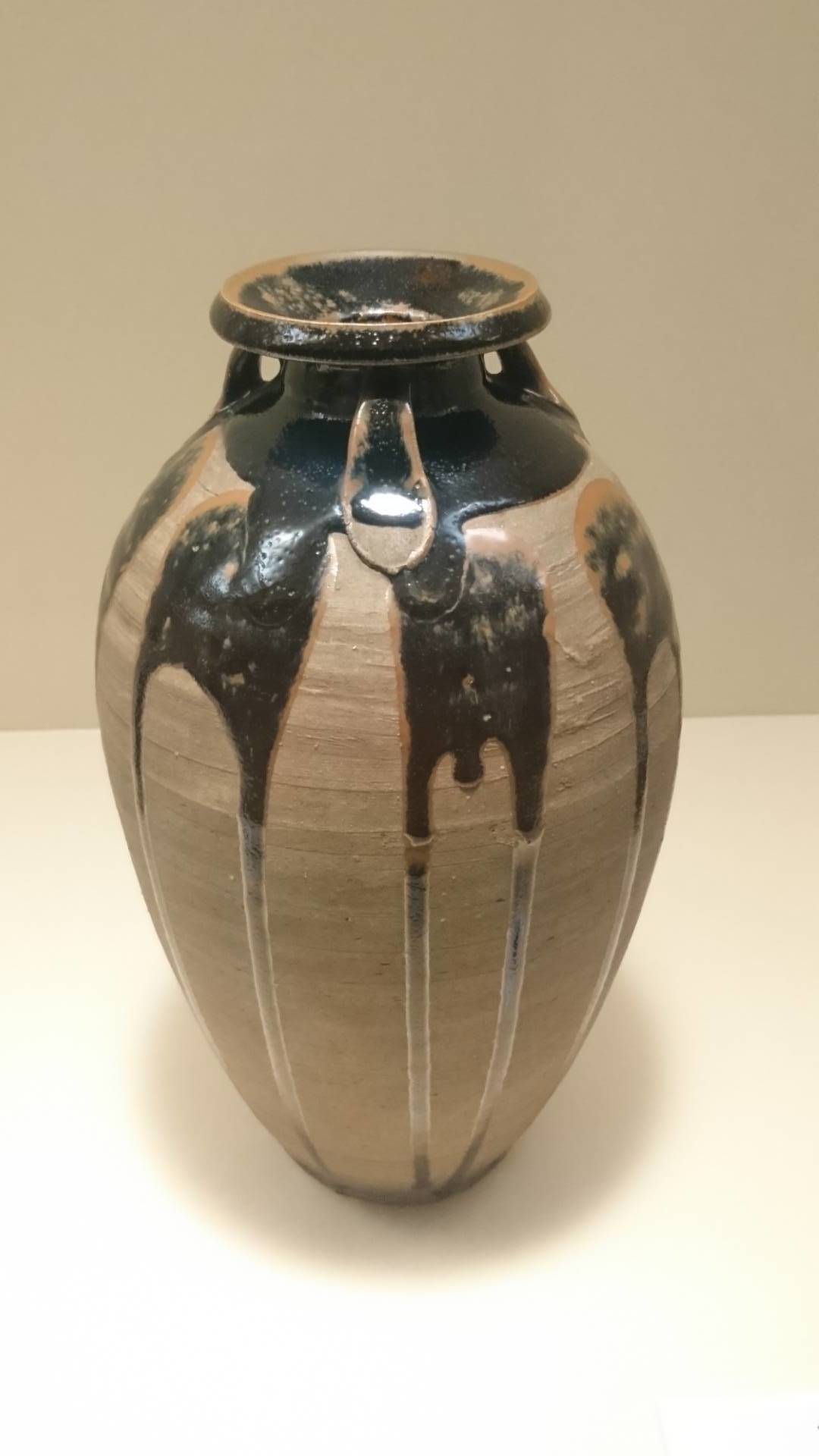河井寛次郎展@パナソニック汐留ミュージアムにて扁壺を視る : 鴎庵