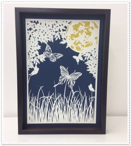『 Kirie Art ~オリジナル切り絵~ 』 生徒さんの作品です。_c0357605_15174518.jpg
