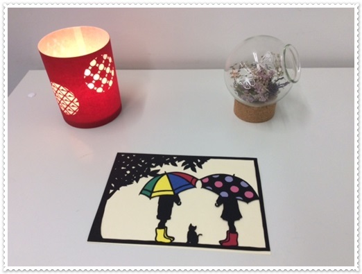 『 Kirie Art ~オリジナル切り絵~ 』 生徒さんの作品です。_c0357605_15175266.jpg