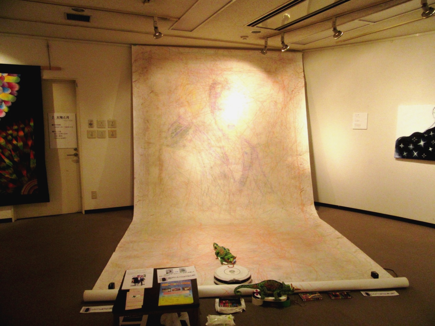  2596)②「群青　『元気展 前期Ｄ室』」 アートスペース201　終了/1月25日（木）～2月6日（火）_f0126829_8363677.jpg