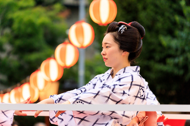 18 上七軒盆踊り 花景色 K W C Photoblog