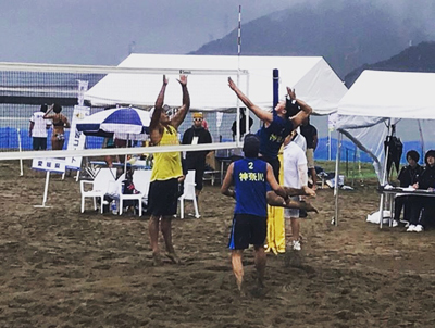 金栄堂サポート:ビーチバレーボール・二宮大和選手 第73回国民体育大会ご報告&インプレッション!_c0003493_09512454.jpg