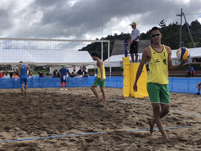 金栄堂サポート:ビーチバレーボール・上場雄也選手 アジア競技大会・国体ご報告&インプレッション!_c0003493_11433019.jpg