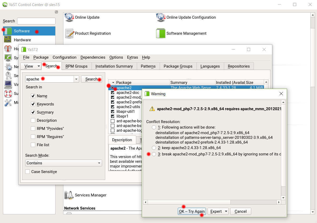 SUSE Linux 15 YaSTの基本 (openSUSE Leap, SLE)_a0056607_15072678.jpg