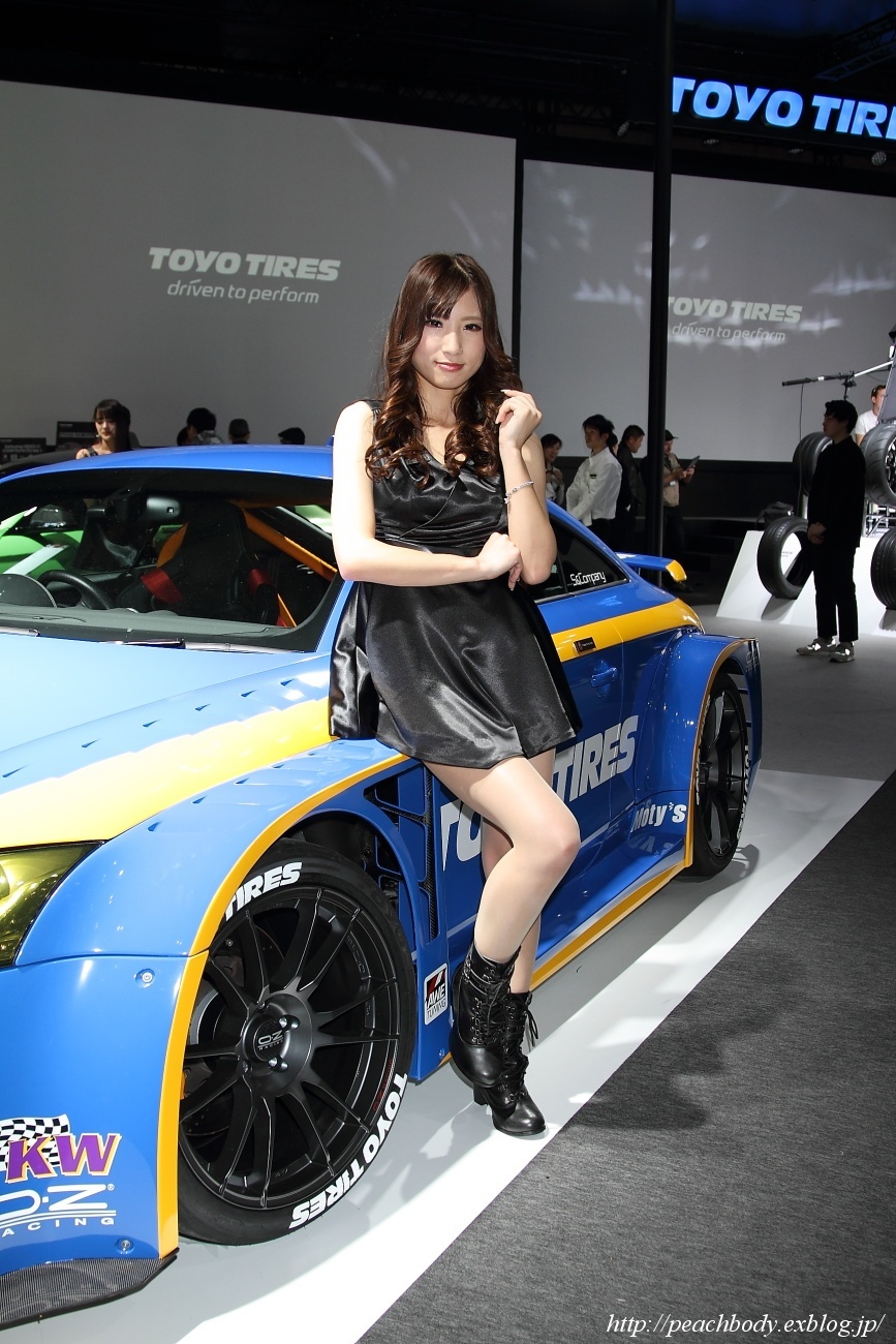 西山絵里香 さん（TOYO TIRES ブース）_c0215885_12192870.jpg