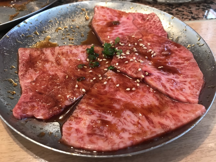 カタサンカク2人前＋ミスジ１人前＋牛ホルモン１人前＠焼肉 味ん味ん（橋本）_c0212604_17554921.jpg