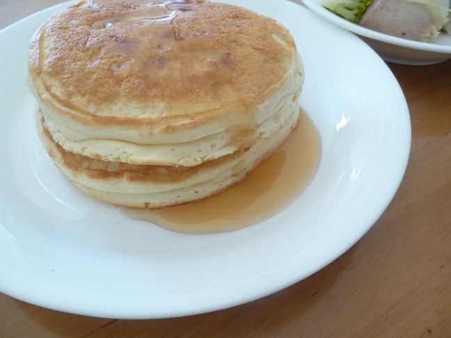 リコッタチーズのパンケーキ 月寒のひつじ リコッタチーズのパンケーキ 月寒のひつじ