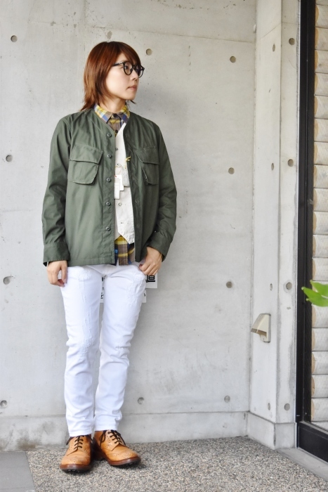 SOUND MAN NO COLOR JACKET 秋のレイヤースタイルに◎ _d0152280_20485866.jpg