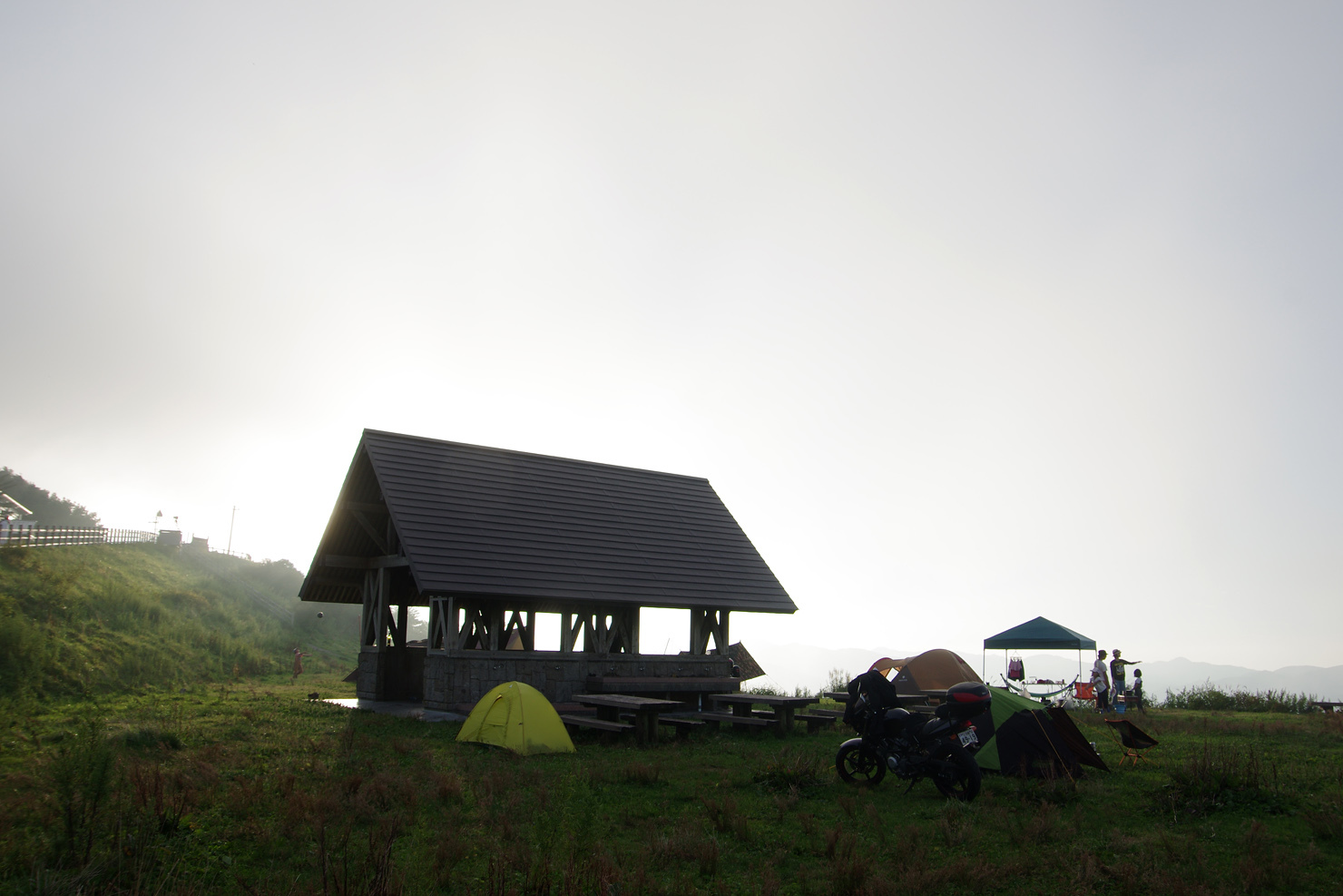 その4 夏の終わりのソロキャンプ旅。大野ヶ原～姫鶴平へ_b0351506_22191571.jpg