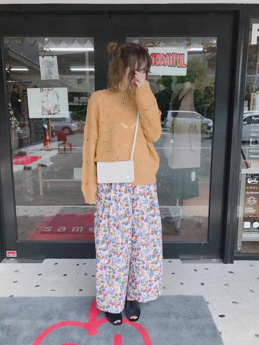 Lily Brown リリーブラウン ローズ柄パンツ Dimanche News Blog インスタ Live は 水曜日 土曜日 夜7時スタート