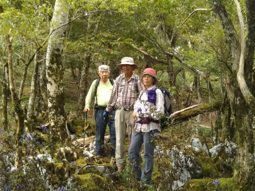 2018年9月17日　石楠山　南犬切山　七編巡り　北山犬切_e0245655_22172592.jpg