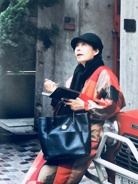 樹木希林さん ちりめん戯縫