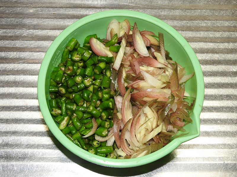 あじめこしょうと茗荷で青唐がらし醤油を作る 四季彩日記 ４