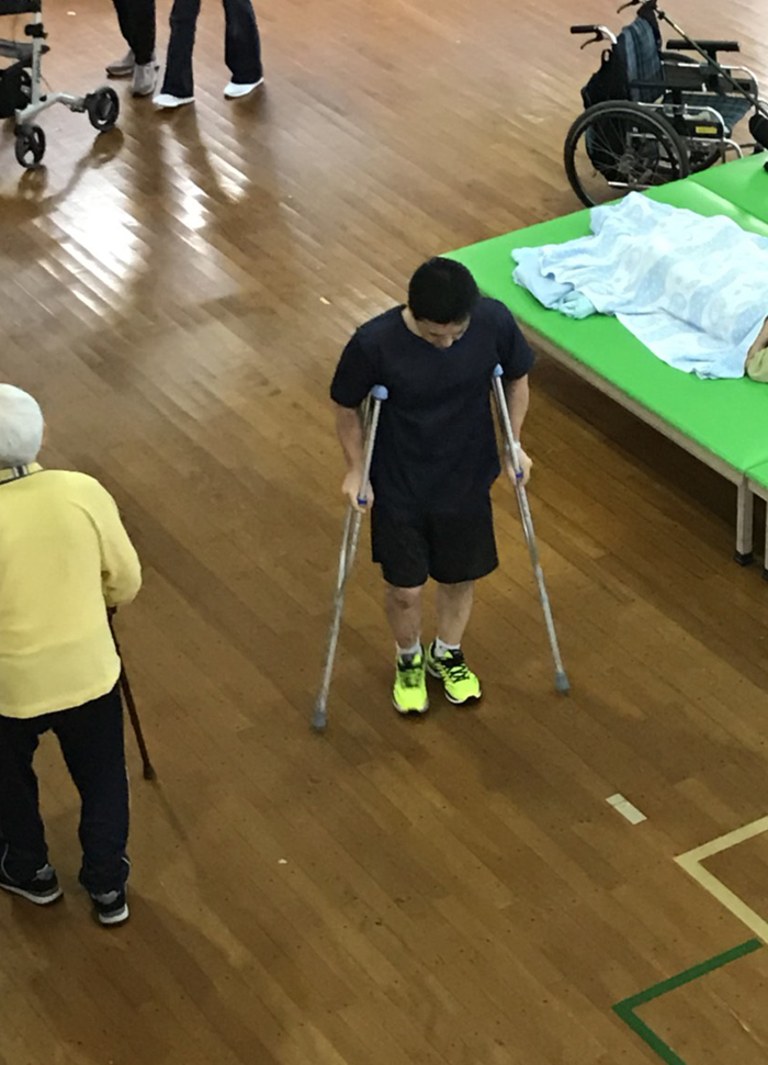 22 術後36日 1 2荷重2 脛骨骨折日記 22 術後36日 1 2荷重2 脛骨骨折日記