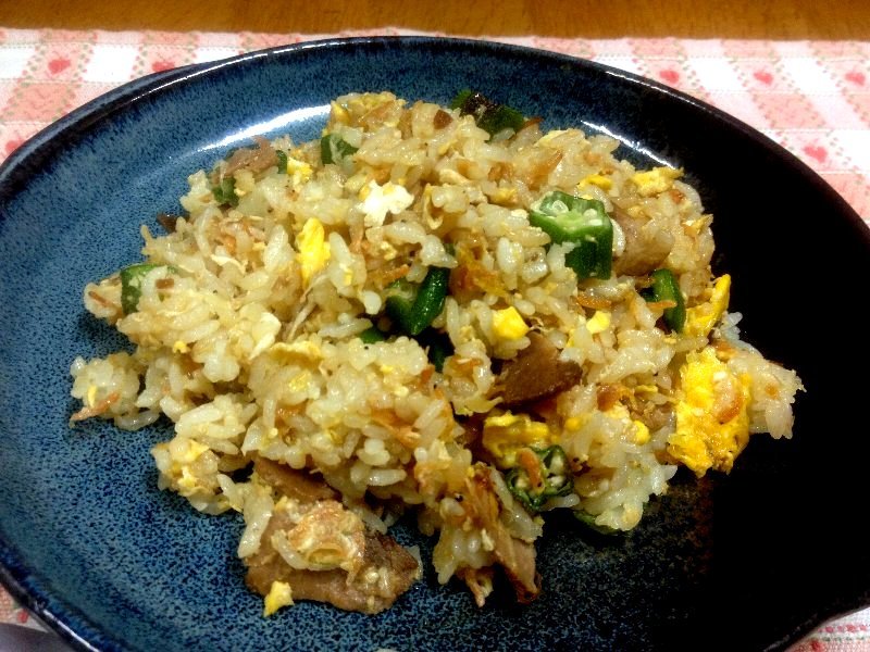 ☆ストック出してささっとチャーハン☆_c0092953_06273372.jpg