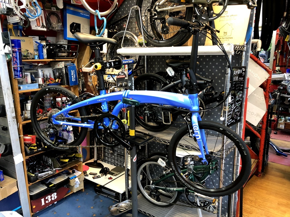 tern:2018年モデルVerge-N8当店最後の一台は20Speed化です tern:2018年モデルVerge-N8当店最後の一台は20Speed化です