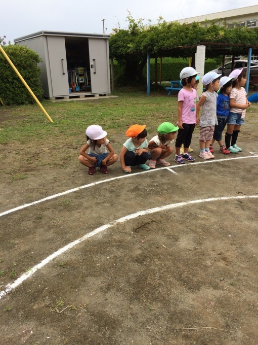 幼稚園運動会ごっこの練習_e0345809_10390183.jpg