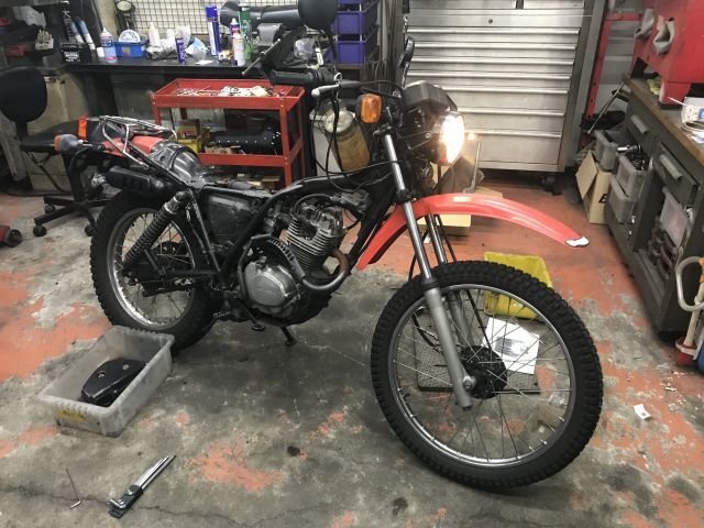 XL125S ヒデキ号修理_a0164918_19062004.jpg