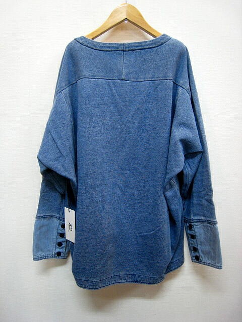 ＡＯＳ ロサンゼルス ｉｎｄｉｇｏ　ｔｅｒｒｙ　ｐｕｌｌｏｖｅｒ　ＢＬＵＥ　_a0089359_11461224.jpg