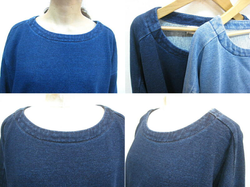 ＡＯＳ ロサンゼルス ｉｎｄｉｇｏ　ｔｅｒｒｙ　ｐｕｌｌｏｖｅｒ　ＮＡＶＹ_a0089359_11482777.jpg