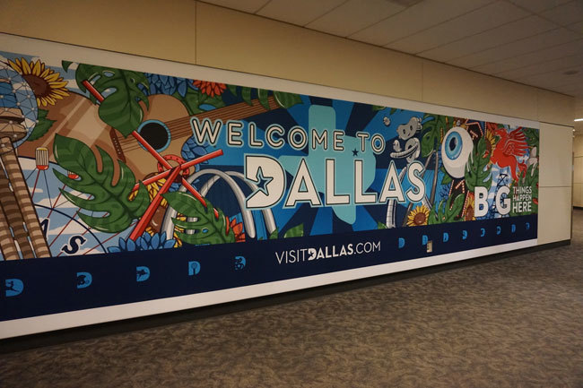 西カリブ海クルーズ②ダラスフォートワース空港からホテル&市街地へ_d0210324_04145324.jpg