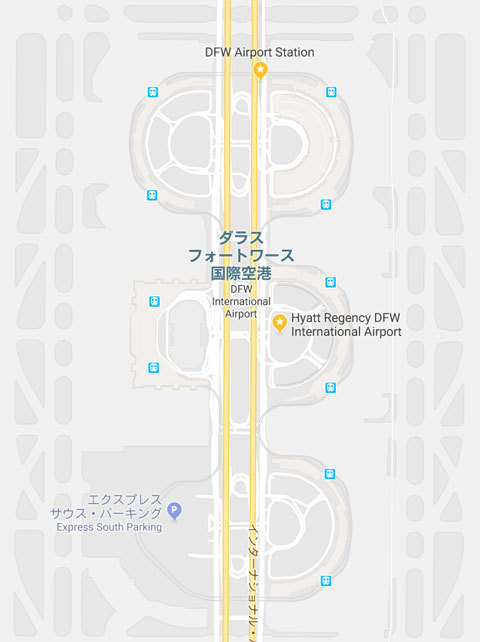 西カリブ海クルーズ②ダラスフォートワース空港からホテル&市街地へ_d0210324_04450801.jpg