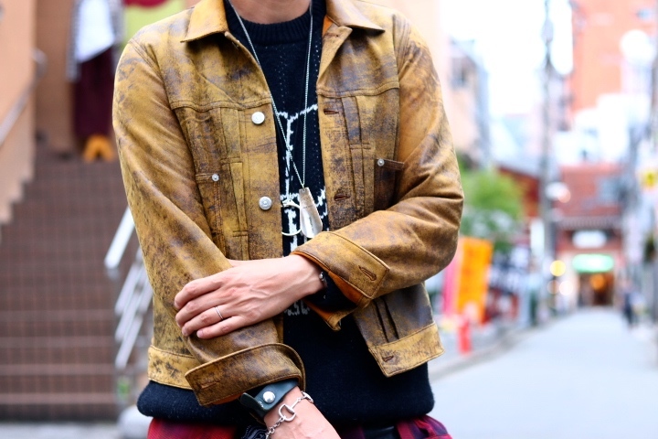 The Letters : Western Work Jacket. - Sheep Leather - : BIRTH DAY The Letters : Western Work Jacket. - Sheep Leather - : BIRTH DAY