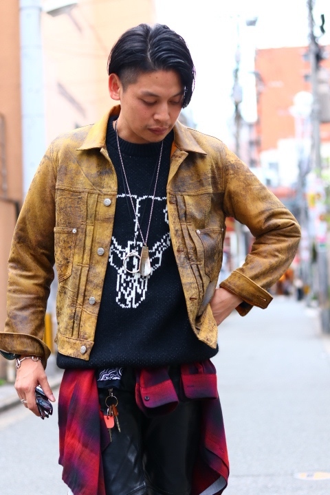 The Letters : Western Work Jacket. - Sheep Leather - : BIRTH DAY The Letters : Western Work Jacket. - Sheep Leather - : BIRTH DAY