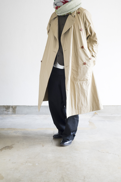 KAPITAL 縮絨ウールマフラー : un.regard.moderne