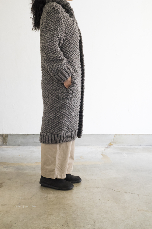 ゴーシュ シックハンドニット ロングカーディガン : un.regard.moderne