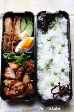 【　ムスコ弁当＆ワタシ弁当 vol.41  】_a0206881_14401579.jpg